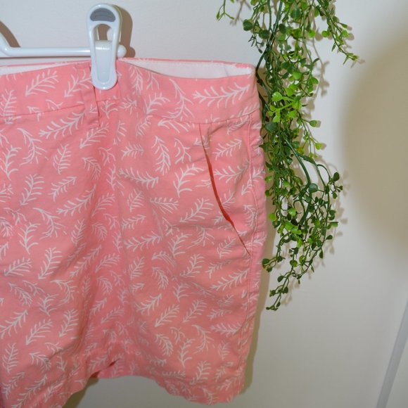 Old Navy Soft Cotton Shorts Slanted Pockets Pink Salmon Womens Plus Size 16 - Picture 2 of 8